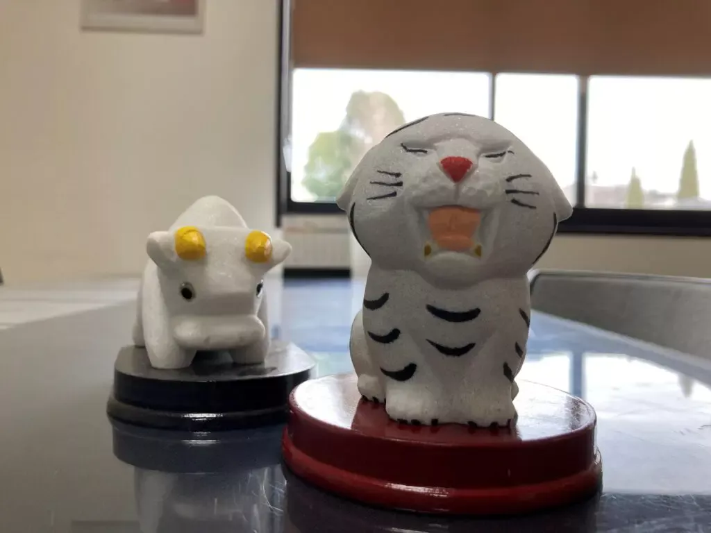 2022年寅の置き物